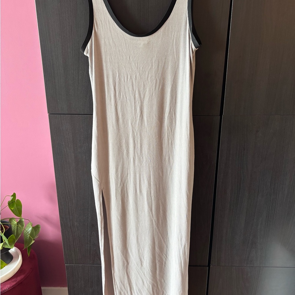 RUDSAK Light Grey Bodicon Maxi Dress
